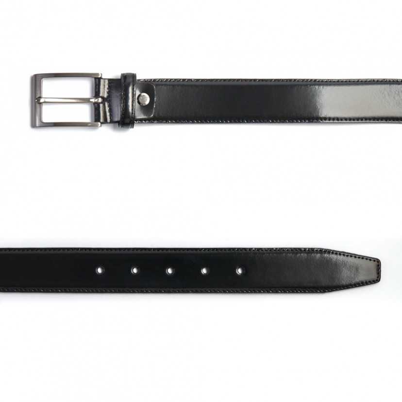 Explícito Seminario Descompostura Cinturones de cuero | Cinturón Castellano de piel para hombre Color Negro  Talla de cinturón 115