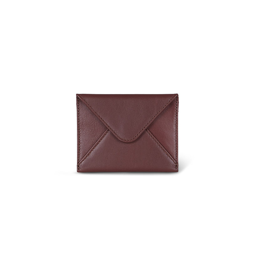 Envelop Leather Card Holder