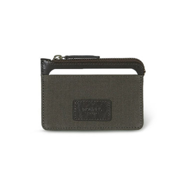Sport green wallet with front view on white background - MONPIEL 2