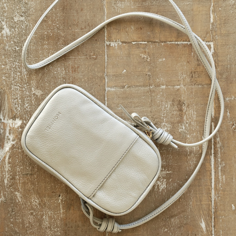 Handytasche aus Leder Nano Bag Knoten
