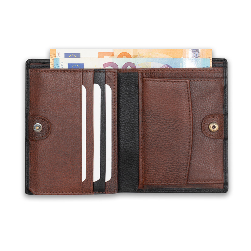 Wallet with Inner Loop and Stamped Purse