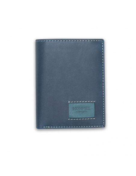 Wallet with Purse Inside Patch with Logo