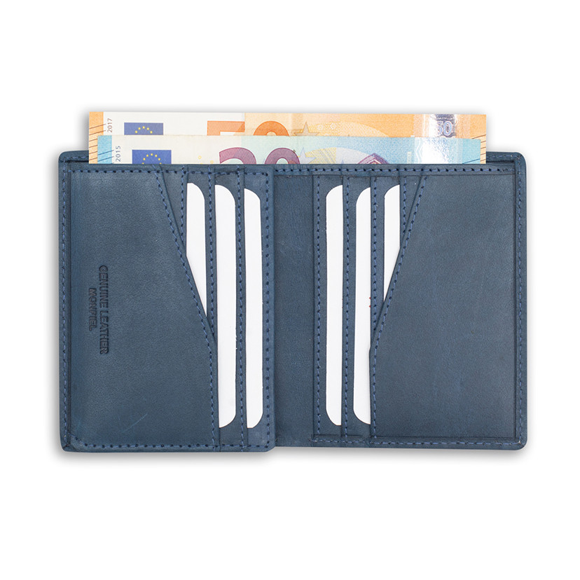 Simple logo patch wallet