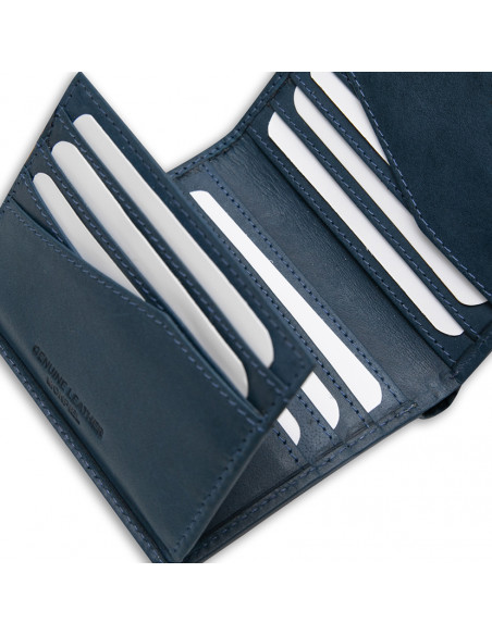 Einfache Brieftasche mit Logo-Patch