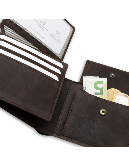 Grand Portefeuille Américain avec Patch Logo