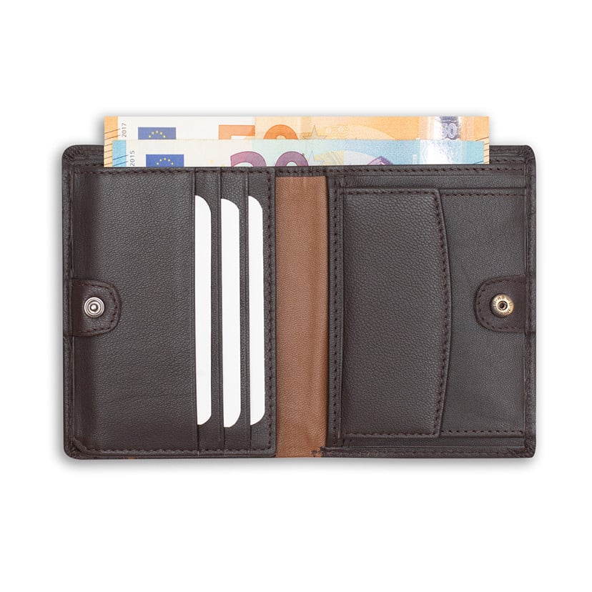 Wallet with Interior Closure and Purse