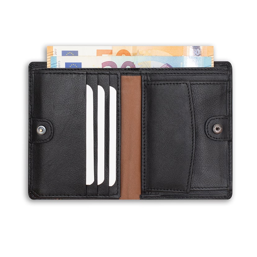 Wallet with Interior Closure and Purse