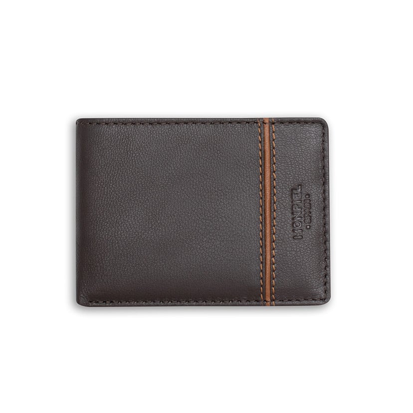 Small American Wallet with Side Stripe