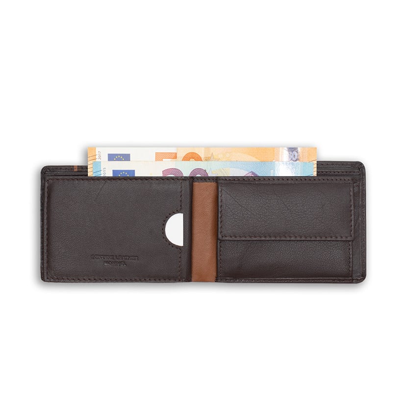 Small American Wallet with Side Stripe