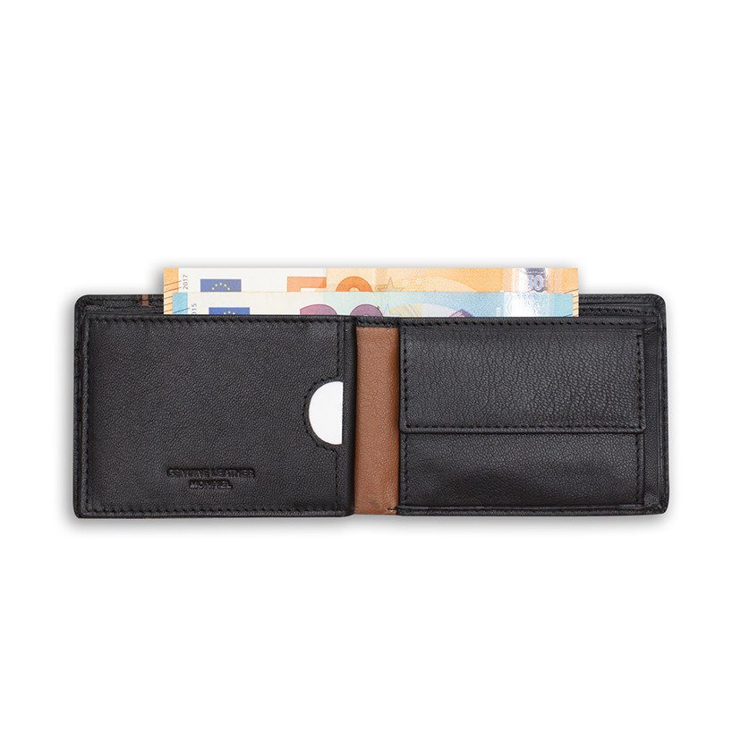 Small American Wallet with Side Stripe