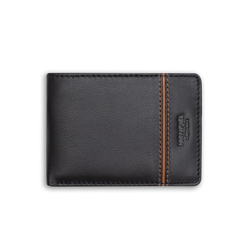 Small American Wallet with Side Stripe