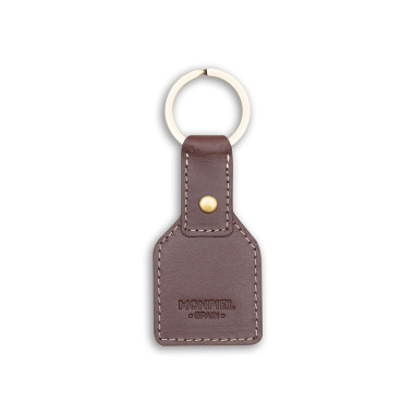 Square Leather Keychain | MONPIEL