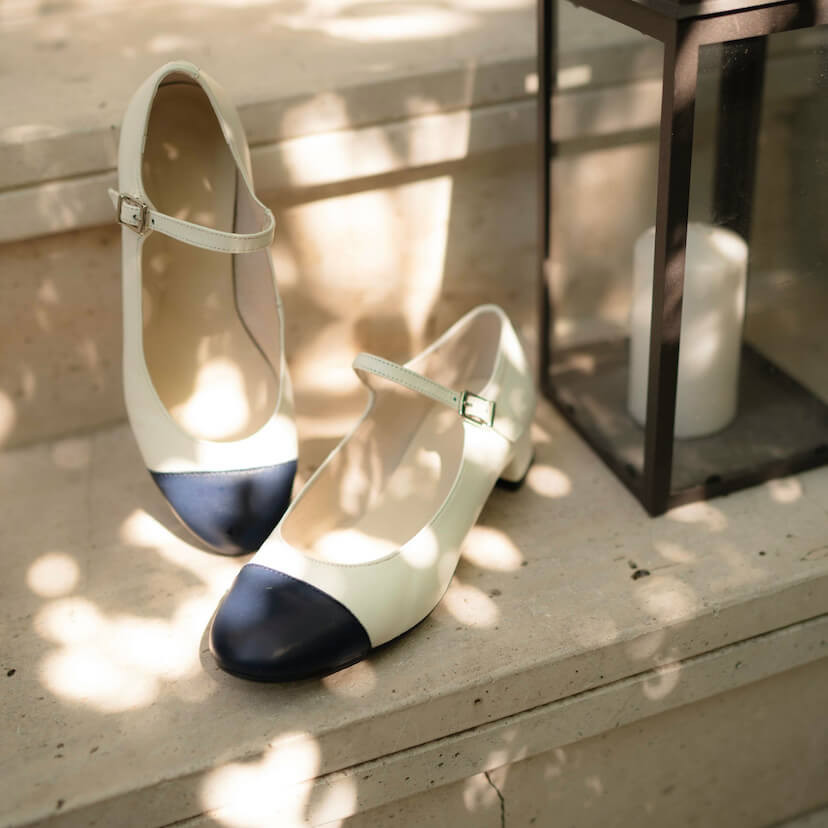 Mary Jane shoe with toe Paula Loves