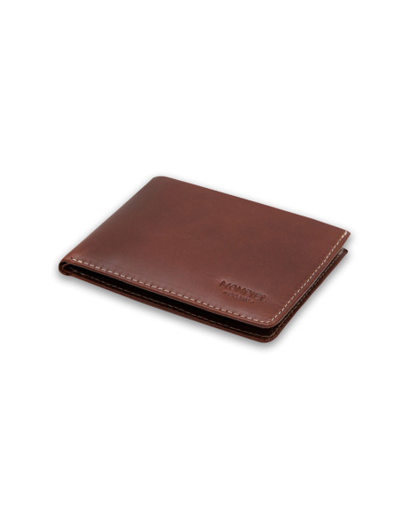 Cartera Americana Básica de Piel