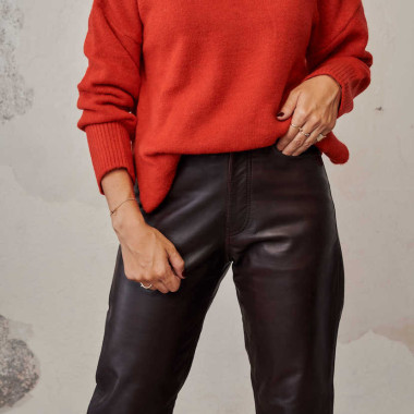Leather pants and trousers | Monpiel