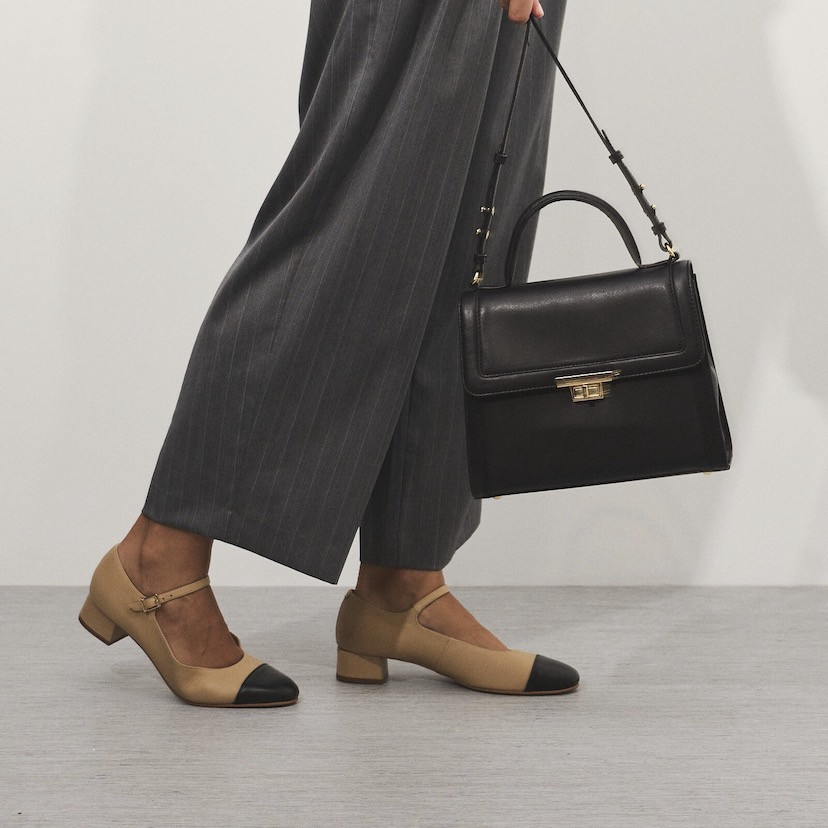 Sac en Cuir Années 60 pour Femme