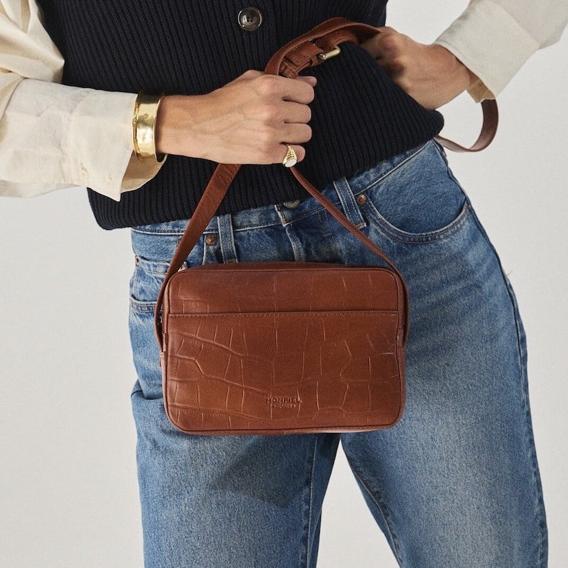 Coco Leather Crossbody Bag