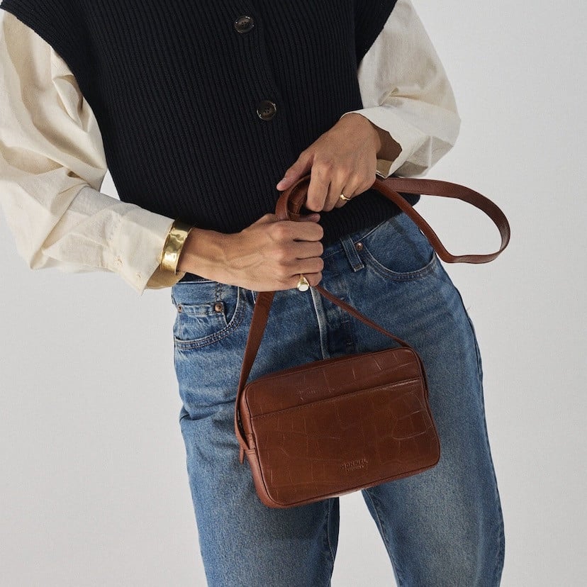 Coco Leather Crossbody Bag