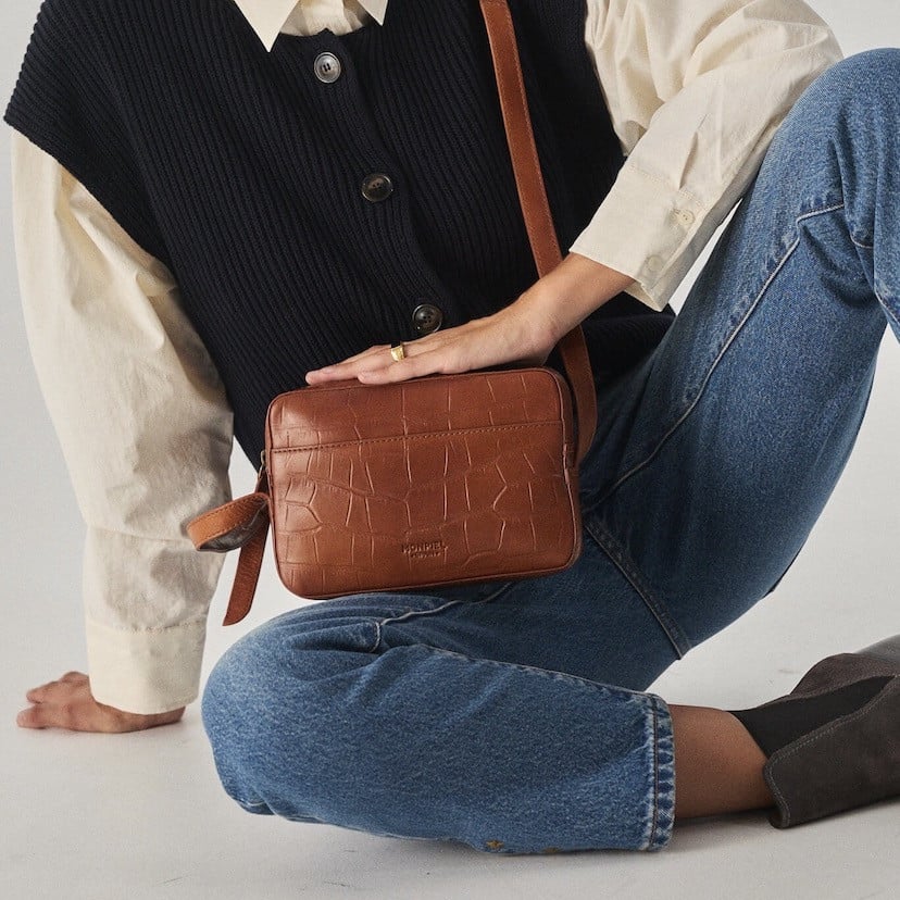 Coco Leather Crossbody Bag