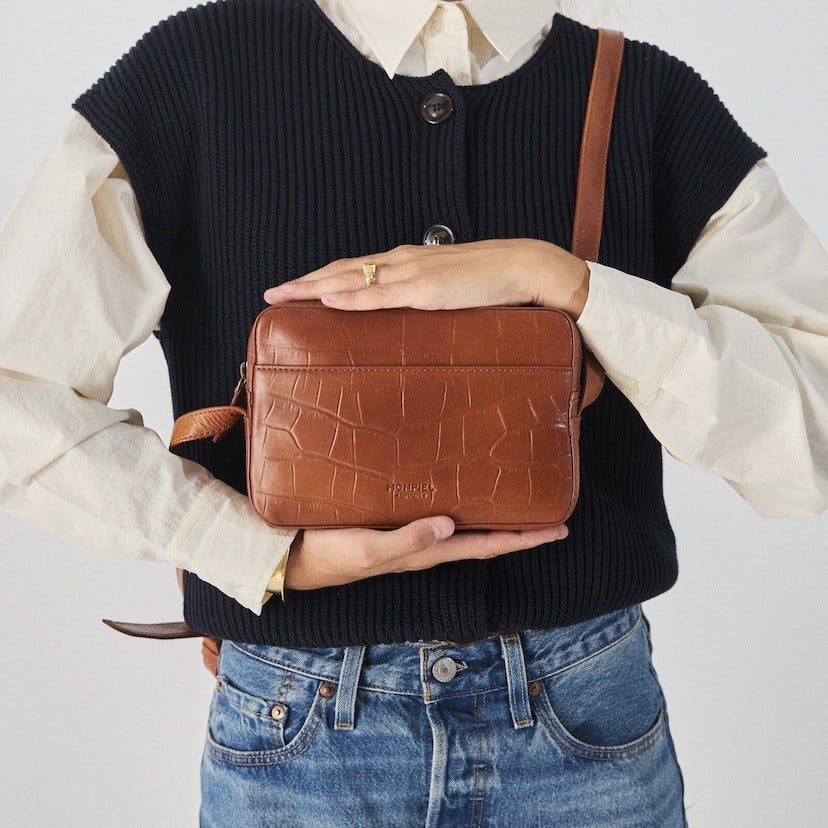 Coco Leather Crossbody Bag