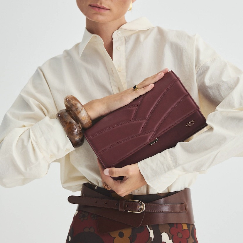 Venice Leather Clutch Bag for Women