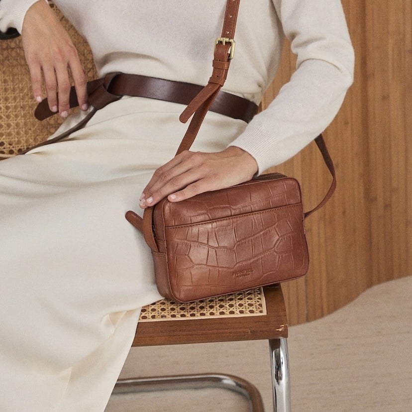 Coco Leather Crossbody Bag