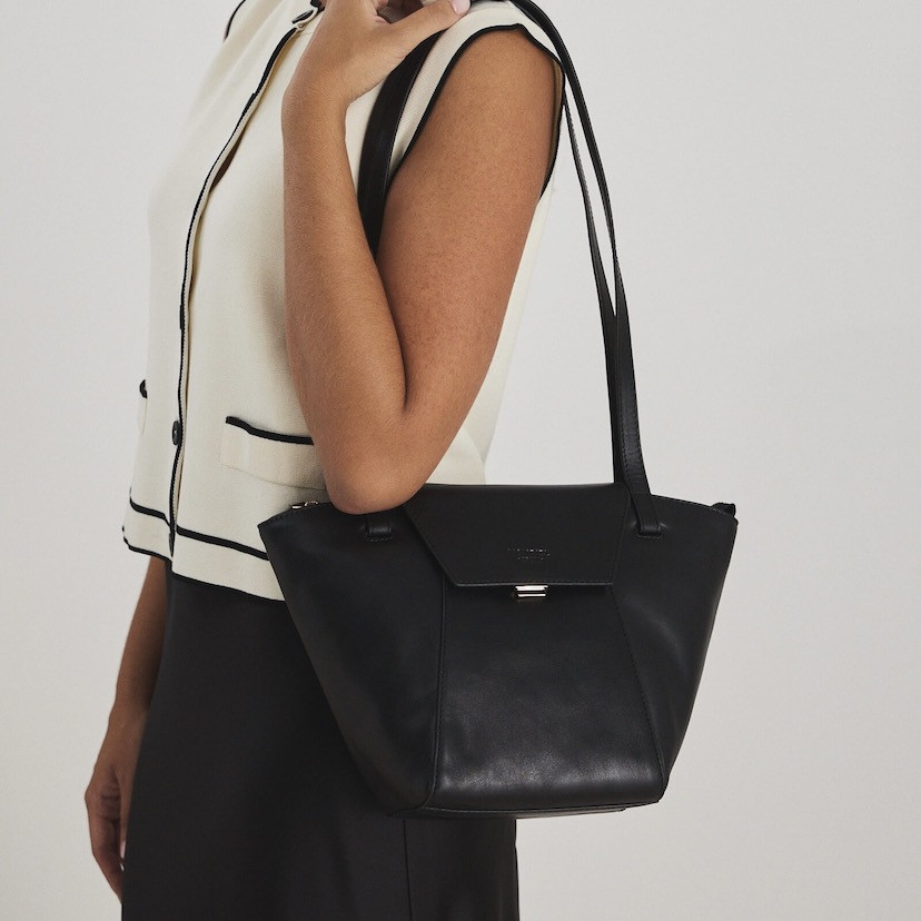 Women's Leather Tote Bag Paris