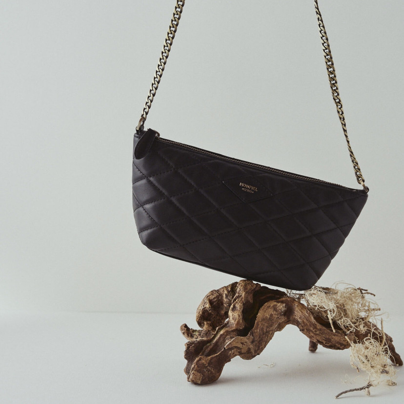 Small Quilted Leather New York Bag...