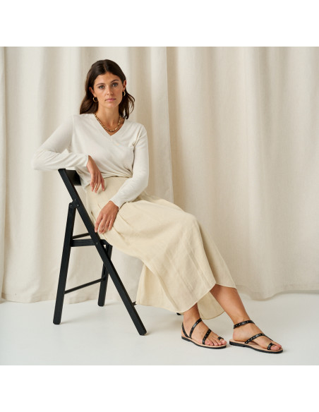 Milos Sandals with Rivets