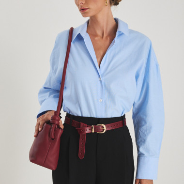 Ceinture en Cuir avec Cœurs... 2