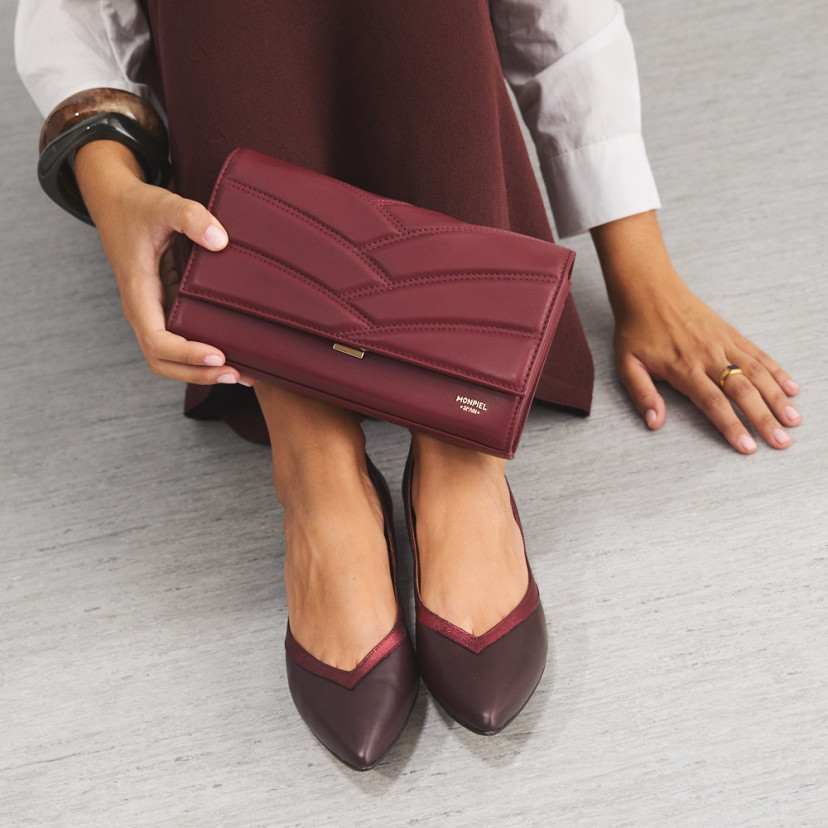 Venice Leather Clutch Bag for Women