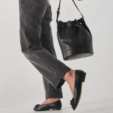 Ballerine Bout Verni Fleur 2