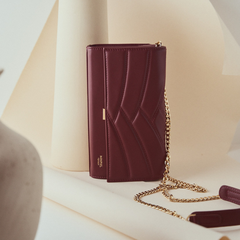 Venice Leather Clutch Bag for Women