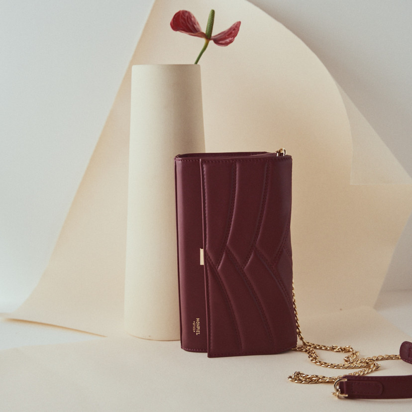 Bolso Cartera de mano de piel mujer...