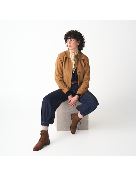 Schnürstiefelette für Damen Satur