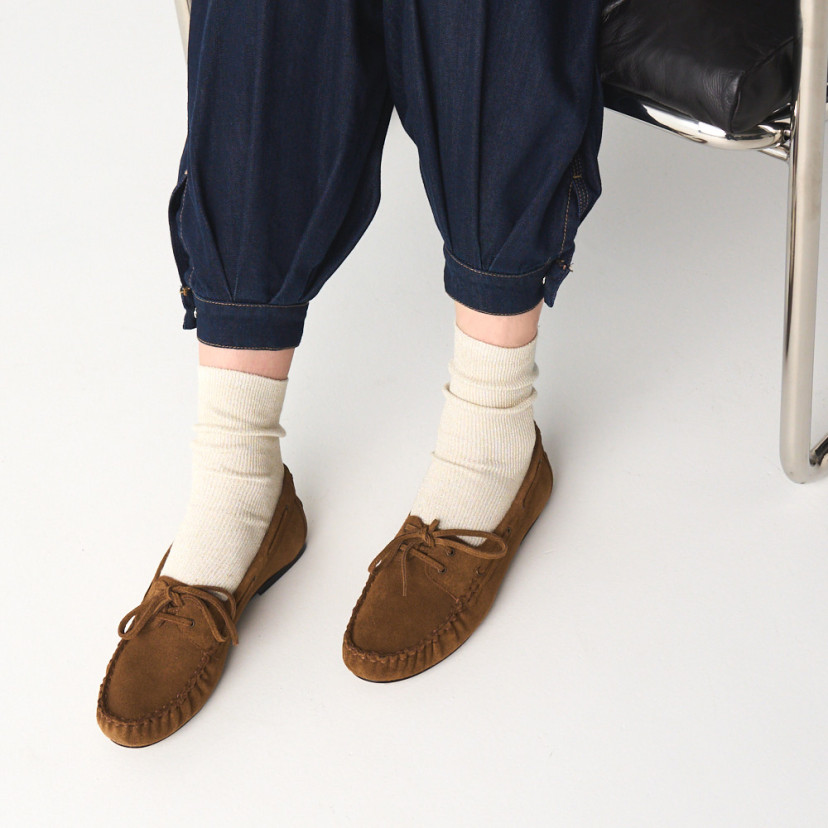 Women's Leather Boat Shoes Marina