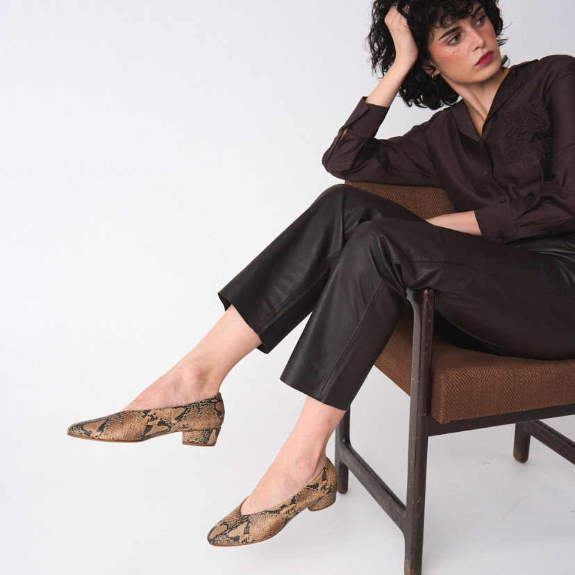 Ballerina Shoe with Heel Ameliè