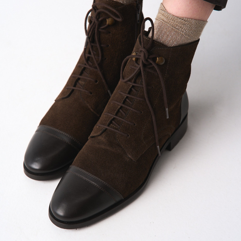 Bottine Femme avec Lacets Satur