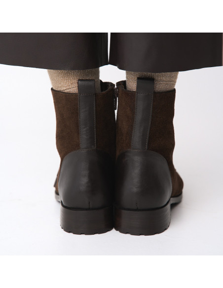 Women's lace-up ankle boots Satur