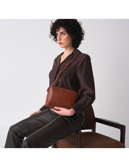 Bolsa Média de Couro