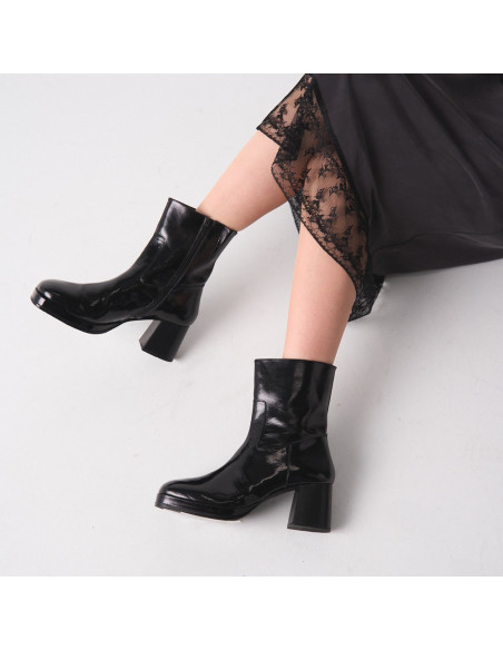 Stivaletto con piattaforma Claudia