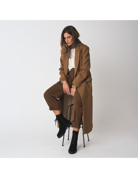 Camila lace-up ankle boot