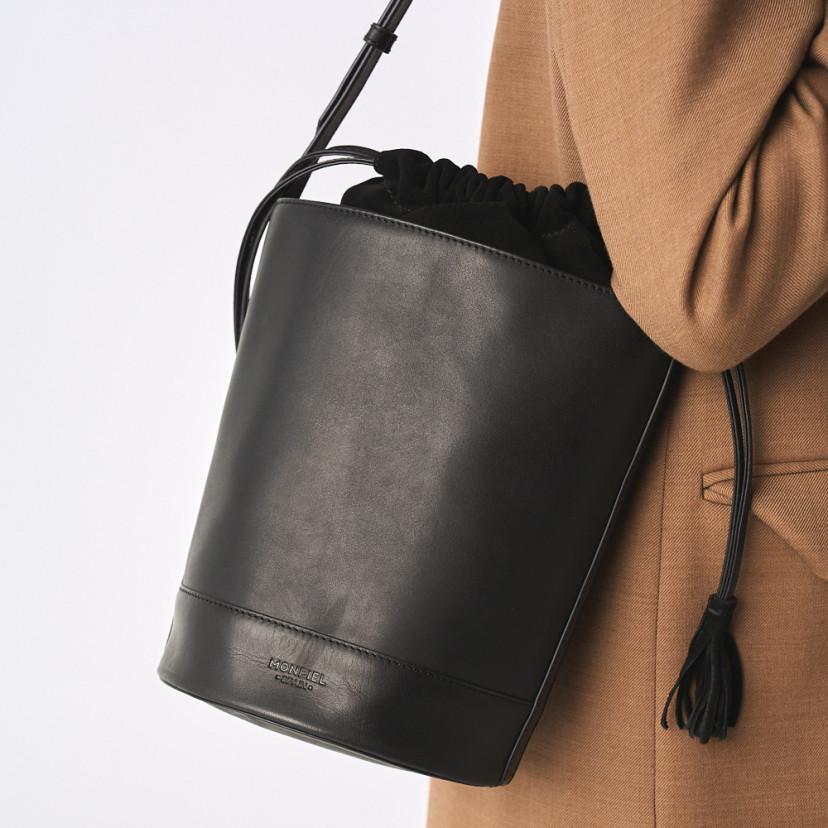 Borsa a secchiello rotonda