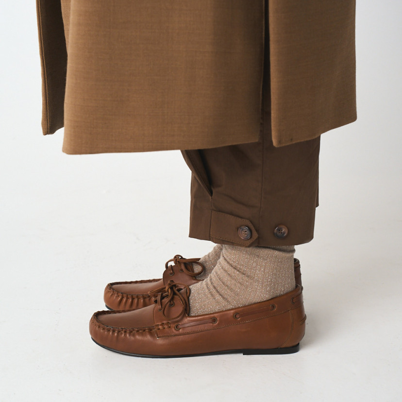 Leather Boat Shoes for Women Marina