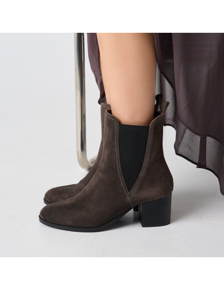 Bota de Couro Marcela