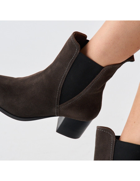 Bota de Couro Marcela