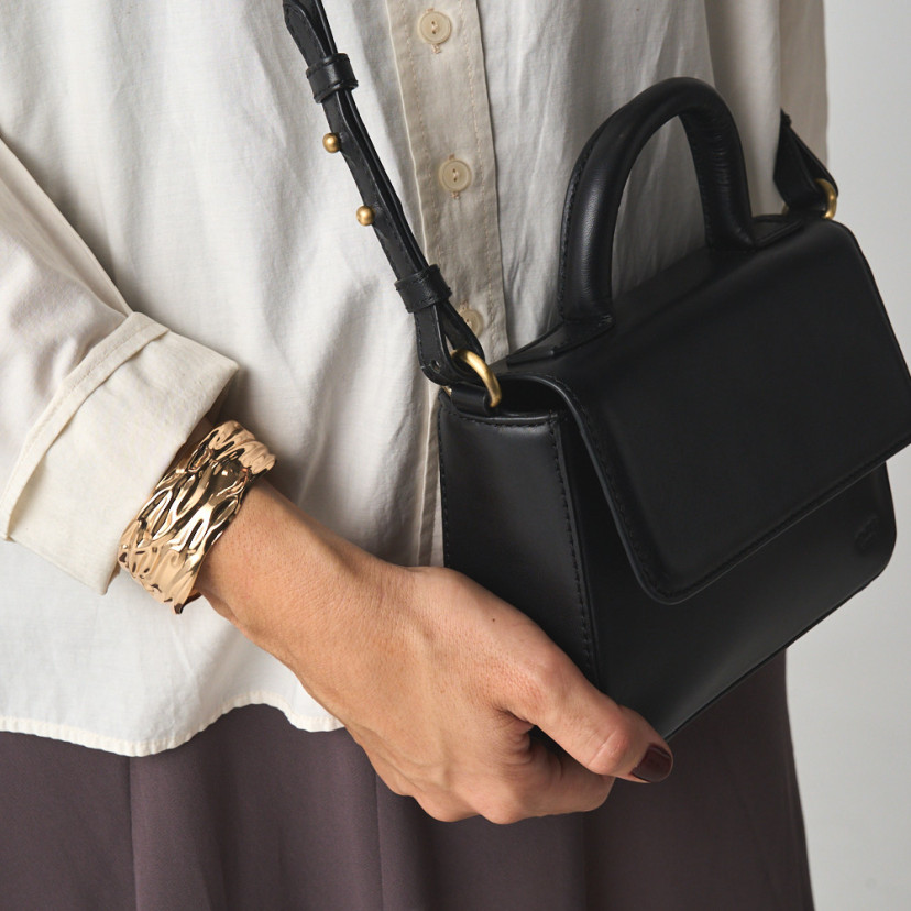 Small Armored Leather Bag Small Armored Leather Bag