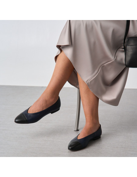 Ameliè Ballet Flat with Toe Cap