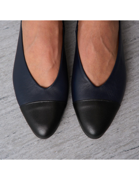 Ameliè Ballet Flat with Toe Cap