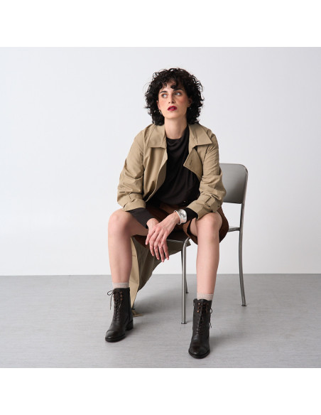 Botim de cano médio Antía